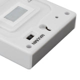 Digital Fridge Thermometer Alarm Memory Function Small Freezer Thermometer with Magnet for Laboratory White