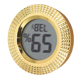 Insert Digital Hygrometer Round Cigar Box High Accuracy Electronic Temperature Humidity Meter - Extra Image