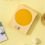 Mug Warmer 2 Temperature 2 Modes Adjustable Constant Temperature USB Beverage Warmer For Egg Cake Wet Towels 220V Yellow