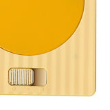 Mug Warmer 2 Temperature 2 Modes Adjustable Constant Temperature USB Beverage Warmer For Egg Cake Wet Towels 220V Yellow - Close-Up Angle