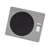 Mug Warmer 2 Temperature 2 Modes Adjustable Constant Temperature USB Beverage Warmer For Egg Cake Wet Towels 220V Grey - Top-Down View