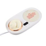 Intelligent Mug Warmer Coaster 55 Degrees Celsius Constant Temperature Cup Heating Mat Pad for Working White