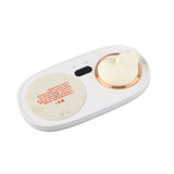 Intelligent Mug Warmer Coaster 55 Degrees Celsius Constant Temperature Cup Heating Mat Pad for Working White