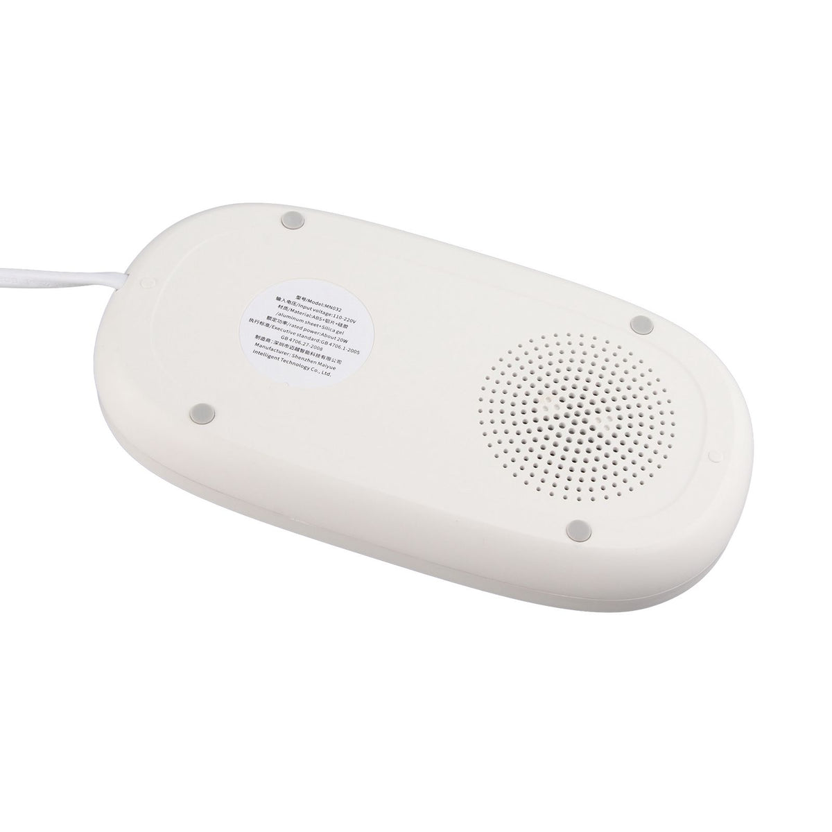 Intelligent Mug Warmer Coaster 55 Degrees Celsius Constant Temperature Cup Heating Mat Pad for Working White
