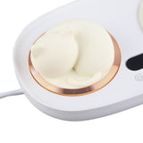 Intelligent Mug Warmer Coaster 55 Degrees Celsius Constant Temperature Cup Heating Mat Pad for Working White