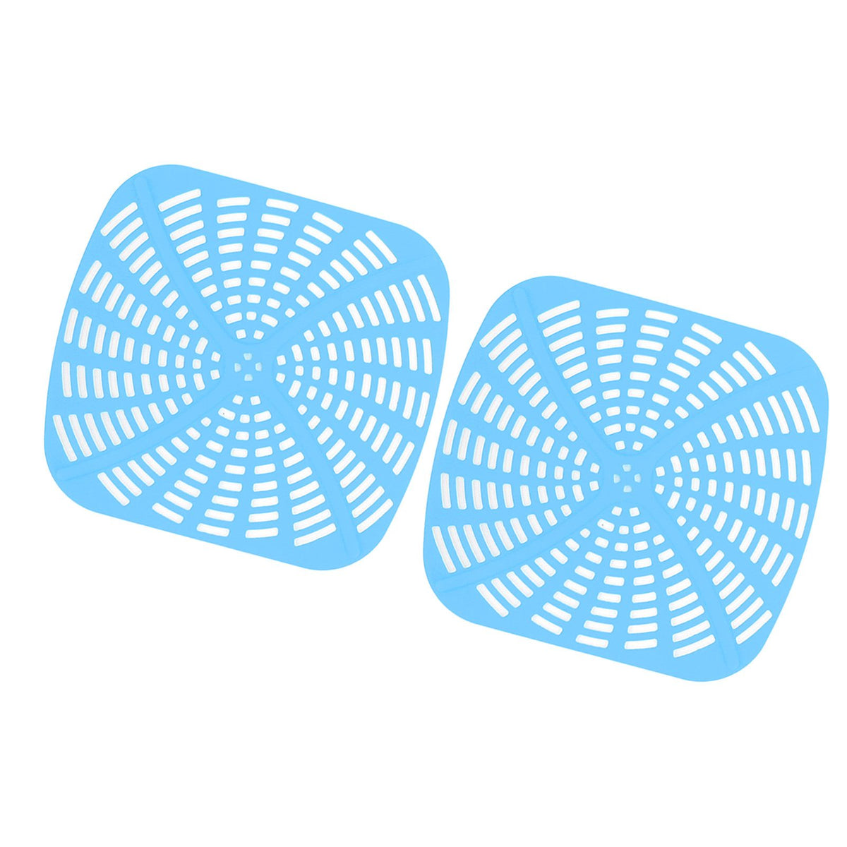 2pcs Fryer Reusable Silicone Fryer Liner Scratch Resistant Silicone Liner Mat for Ninja Foodi AG301 Fryer Blue