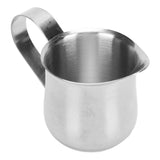 Milk Frothing Pitcher Stainless Steel Ergonomic Milk Frothing Cup Jug Steaming Pitcher for Coffee 2oz - Front View
