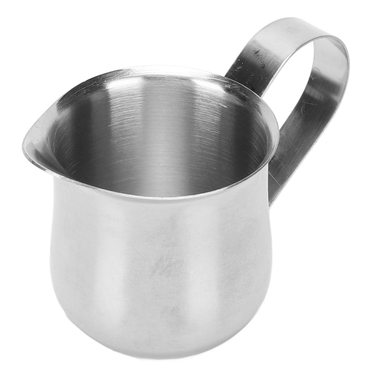 Milk Frothing Pitcher Stainless Steel Ergonomic Milk Frothing Cup Jug Steaming Pitcher for Coffee 2oz