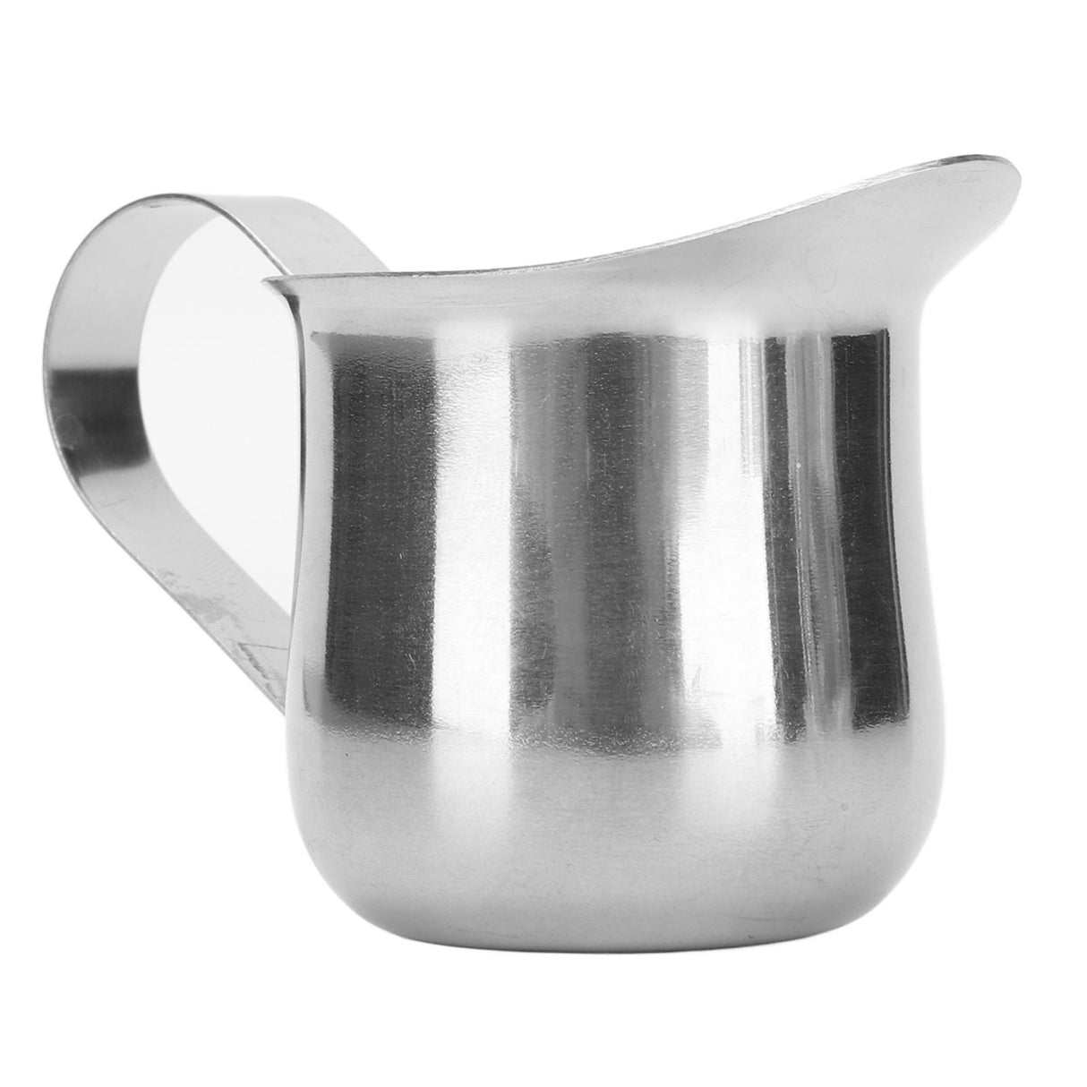 Milk Frothing Pitcher Stainless Steel Ergonomic Milk Frothing Cup Jug Steaming Pitcher for Coffee 2oz