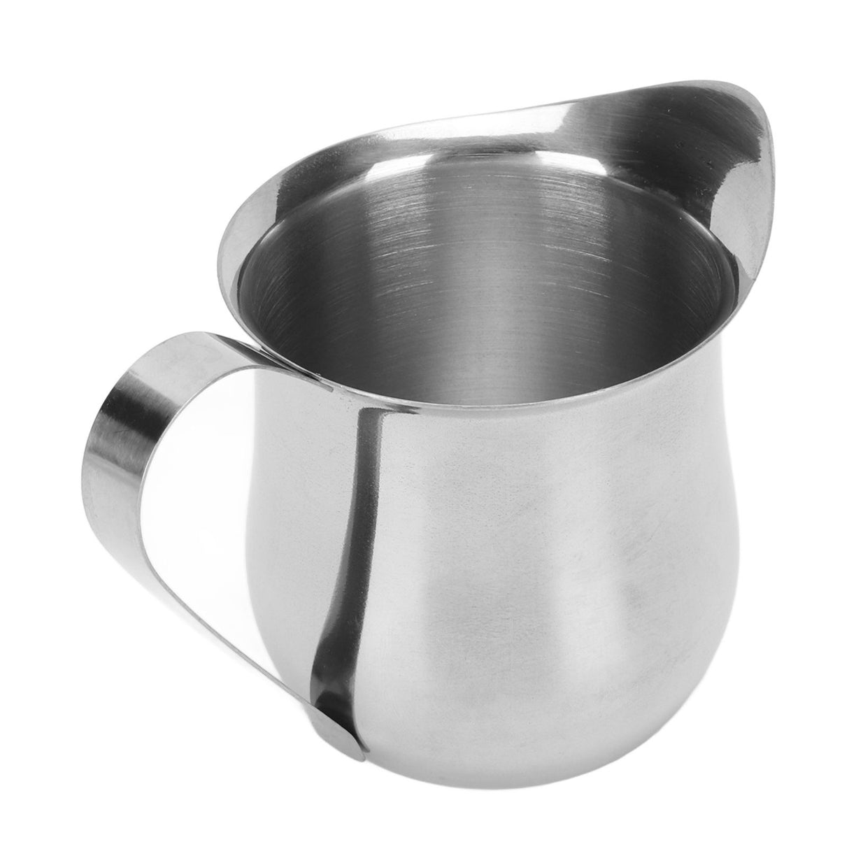 Milk Frothing Pitcher Stainless Steel Ergonomic Milk Frothing Cup Jug Steaming Pitcher for Coffee 5oz