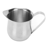 Milk Frothing Pitcher Stainless Steel Ergonomic Milk Frothing Cup Jug Steaming Pitcher for Coffee 5oz