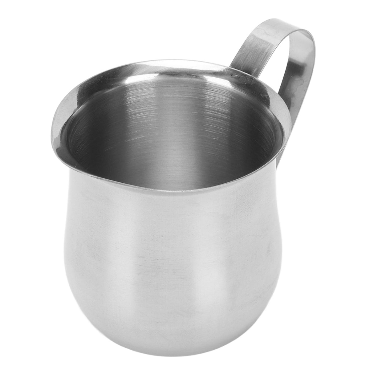 Milk Frothing Pitcher Stainless Steel Ergonomic Milk Frothing Cup Jug Steaming Pitcher for Coffee 5oz