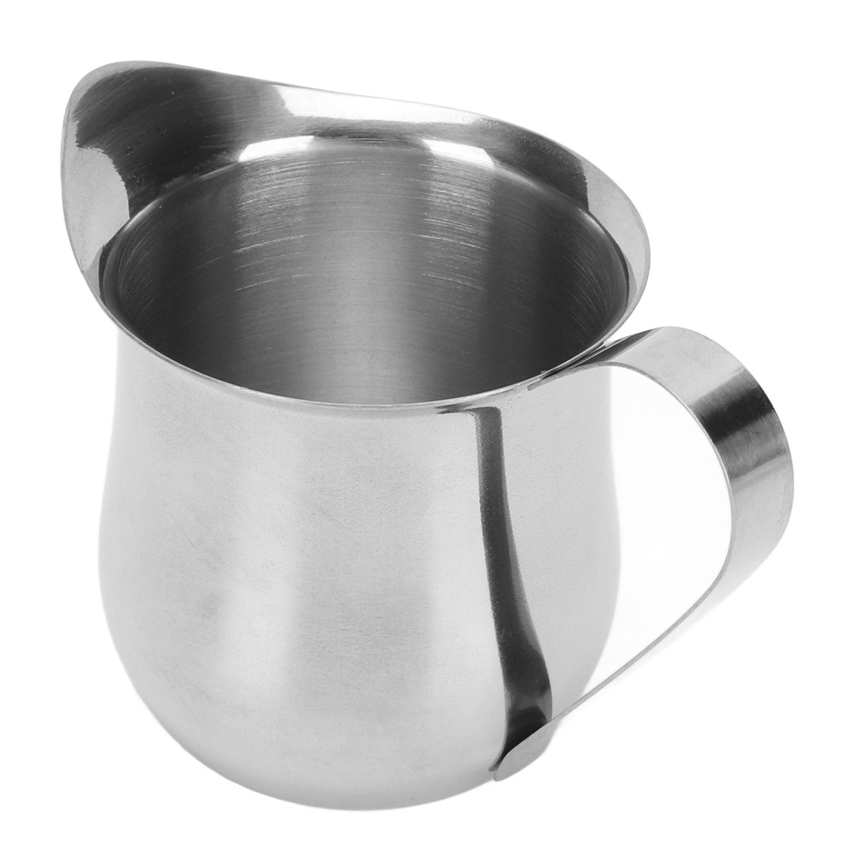 Milk Frothing Pitcher Stainless Steel Ergonomic Milk Frothing Cup Jug Steaming Pitcher for Coffee 5oz