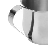 Milk Frothing Pitcher Stainless Steel Ergonomic Milk Frothing Cup Jug Steaming Pitcher for Coffee 5oz