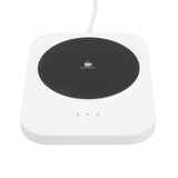 Beverage Warmer Intelligent 55℃ Constant Warm USB Power Supply Coffee Mug Electric Warmer for Desk 9V White