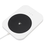 Beverage Warmer Intelligent 55℃ Constant Warm USB Power Supply Coffee Mug Electric Warmer for Desk 9V White - Extra Image
