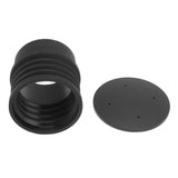 Coffee Grinder Blowing Bean Bin Silicone Coffee Grinder Cleaning Tool with Aluminum Cover for 900N HC600 Coffee Grinder Parts