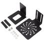 Coffee Machine Scale Rack Stainless Steel Height Adjustable Leakage Design Coffee Electronic Weighing Rack for Home Bar Black