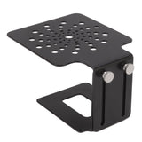 Coffee Machine Scale Rack Stainless Steel Height Adjustable Leakage Design Coffee Electronic Weighing Rack for Home Bar Black