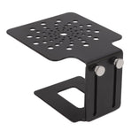 Coffee Machine Scale Rack Stainless Steel Height Adjustable Leakage Design Coffee Electronic Weighing Rack for Home Bar Black