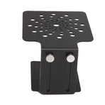 Coffee Machine Scale Rack Stainless Steel Height Adjustable Leakage Design Coffee Electronic Weighing Rack for Home Bar Black
