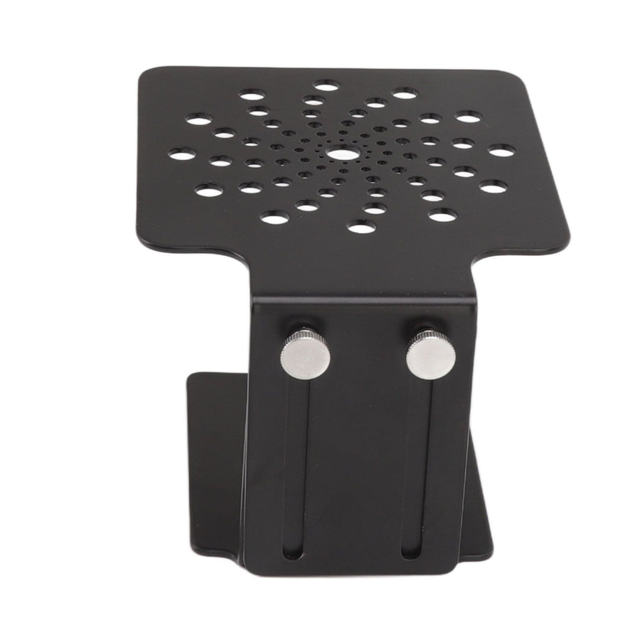 Coffee Machine Scale Rack Stainless Steel Height Adjustable Leakage Design Coffee Electronic Weighing Rack for Home Bar Black