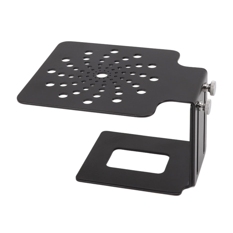 Coffee Machine Scale Rack Stainless Steel Height Adjustable Leakage Design Coffee Electronic Weighing Rack for Home Bar Black