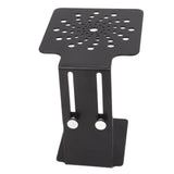 Coffee Machine Scale Rack Stainless Steel Height Adjustable Leakage Design Coffee Electronic Weighing Rack for Home Bar Black - Extra Image