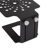 Coffee Machine Scale Rack Stainless Steel Height Adjustable Leakage Design Coffee Electronic Weighing Rack for Home Bar Black - Extra Image