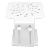 Coffee Machine Scale Rack Stainless Steel Height Adjustable Leakage Design Coffee Electronic Weighing Rack for Home Bar White - Extra Image