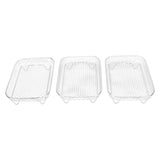 3 Layer Fryer Grilling Rack Stainless Steel Fryer Stakable Racks Household Kitchen Accessories