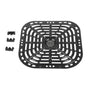 Square 24x23cm Fryer Replacement Grill Pan 304 Stainless Steel Fryer Replacement Crisper Plate