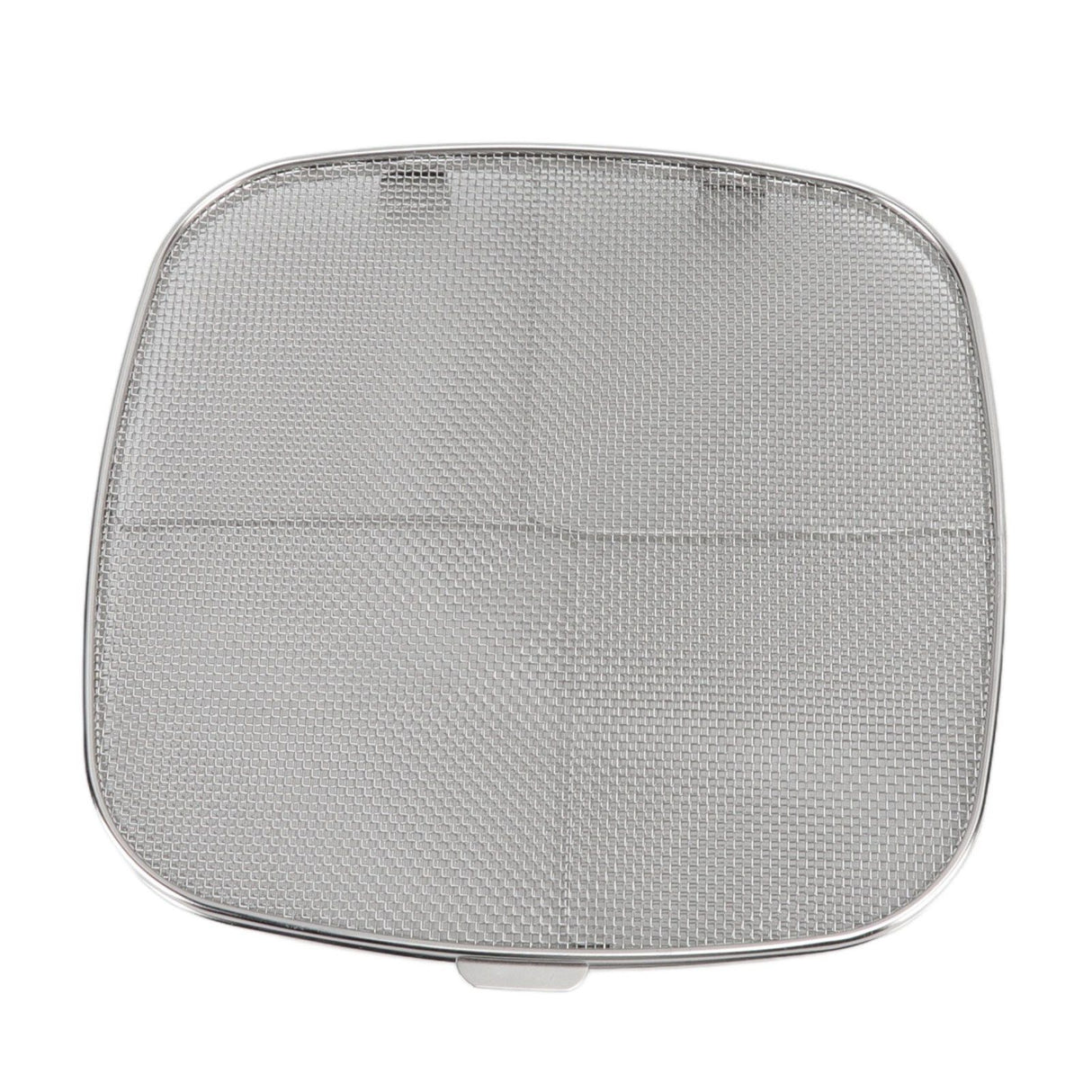 Fryer Splatter Screen 304 Stainless Steel Double Deck Fryer Splatter Shield for Oval Barbecue Machine Home