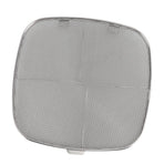 Fryer Splatter Screen 304 Stainless Steel Double Deck Fryer Splatter Shield for Oval Barbecue Machine Home