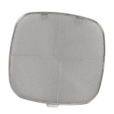 Fryer Splatter Screen 304 Stainless Steel Double Deck Fryer Splatter Shield for Oval Barbecue Machine Home - 45-Degree Angle