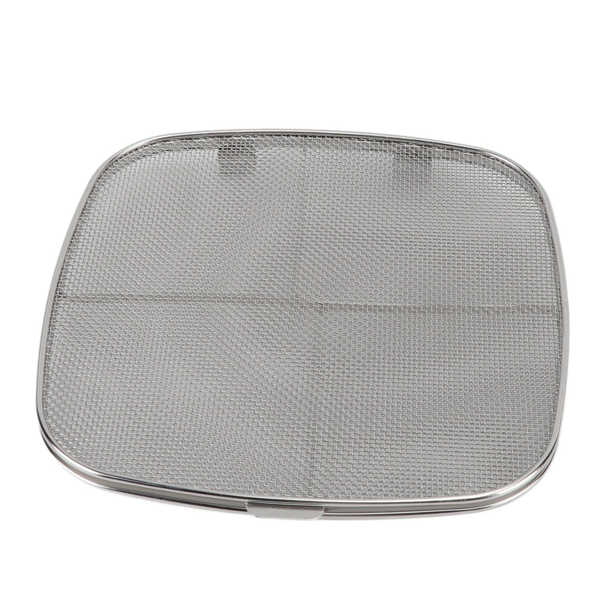 Fryer Splatter Screen 304 Stainless Steel Double Deck Fryer Splatter Shield for Oval Barbecue Machine Home