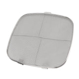 Fryer Splatter Screen 304 Stainless Steel Double Deck Fryer Splatter Shield for Oval Barbecue Machine Home - Extra Image