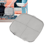 Fryer Splatter Screen 304 Stainless Steel Double Deck Fryer Splatter Shield for Oval Barbecue Machine Home