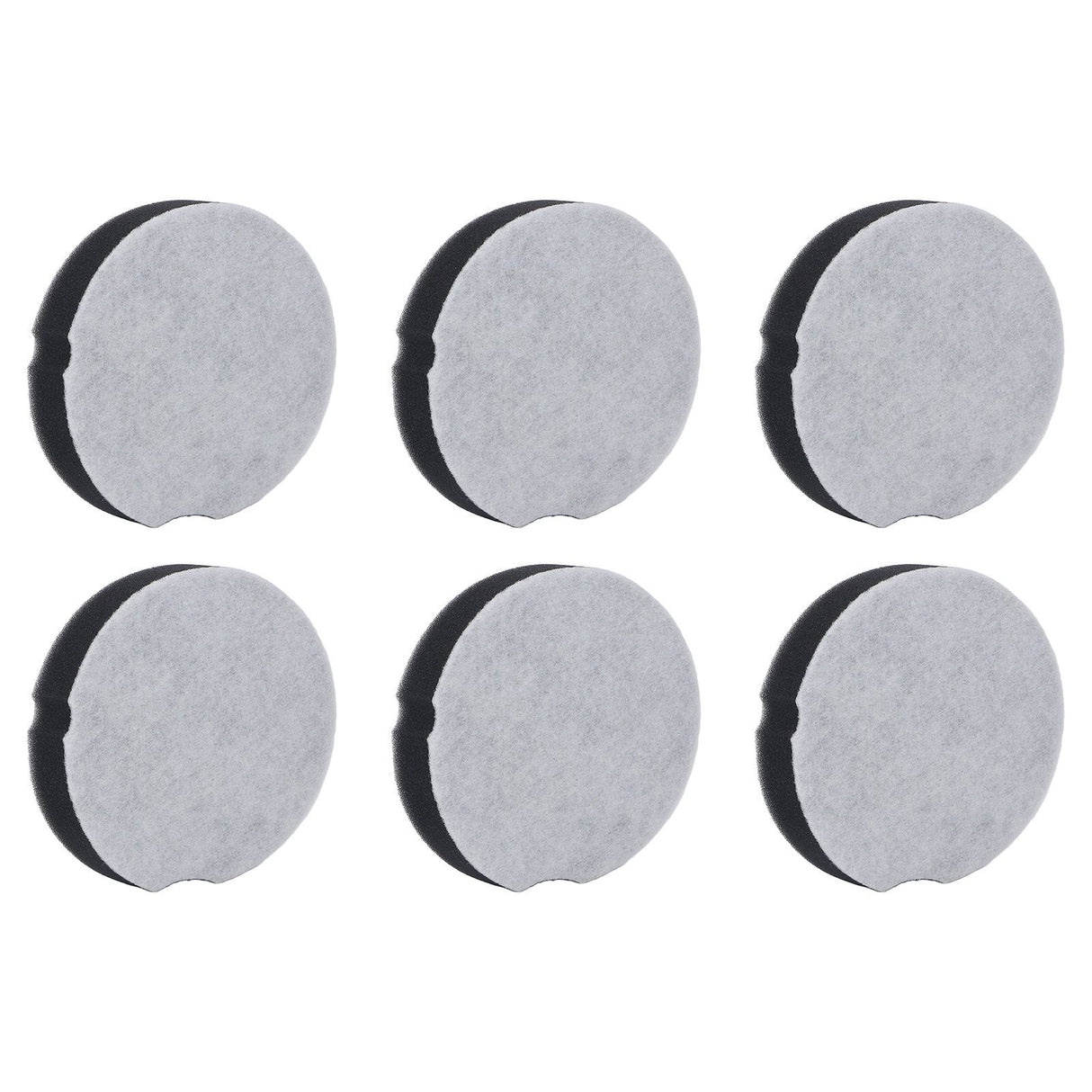 6PCS Vacuum Cleaner Filter Cotton Silicone ABS Vacuum Cleaner Accessories for Bissell 1520 Series 1604896