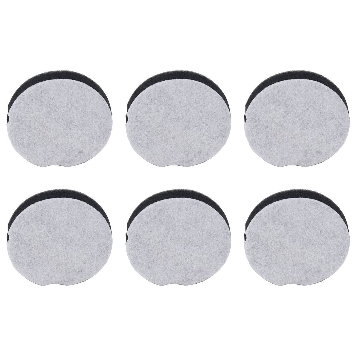 6PCS Vacuum Cleaner Filter Cotton Silicone ABS Vacuum Cleaner Accessories for Bissell 1520 Series 1604896