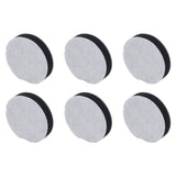 6PCS Vacuum Cleaner Filter Cotton Silicone ABS Vacuum Cleaner Accessories for Bissell 1520 Series 1604896 - Rear View