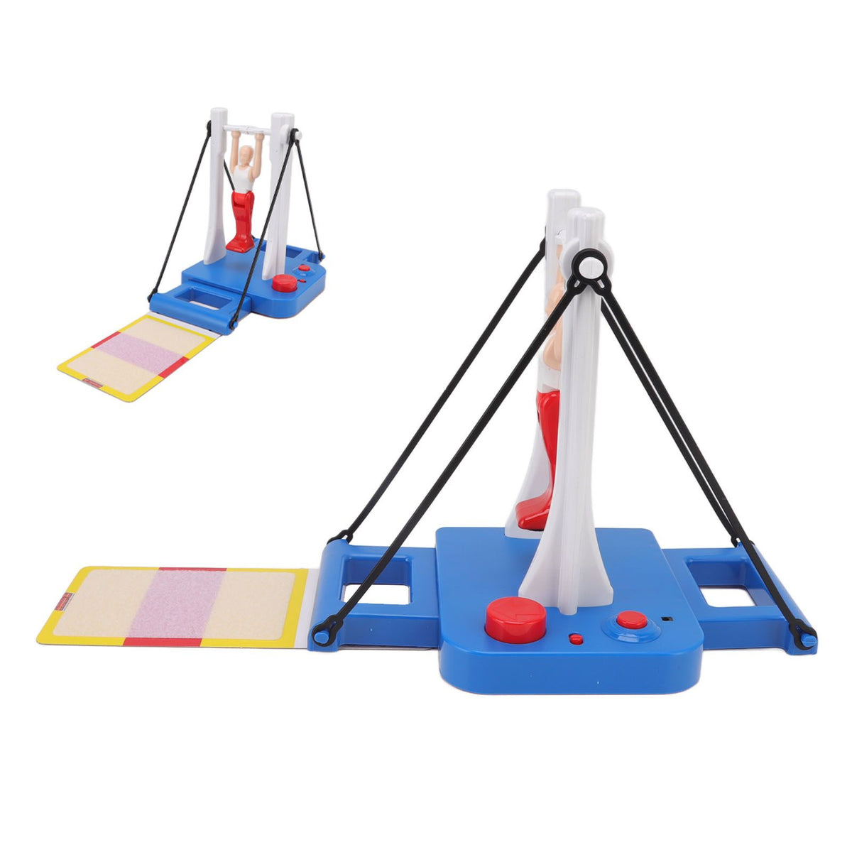 Figure Rotating Athlete Board Game ABS Low Noise Kids Board Game Toy for Home Party