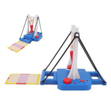 Figure Rotating Athlete Board Game ABS Low Noise Kids Board Game Toy for Home Party