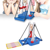 Figure Rotating Athlete Board Game ABS Low Noise Kids Board Game Toy for Home Party - Extra Image