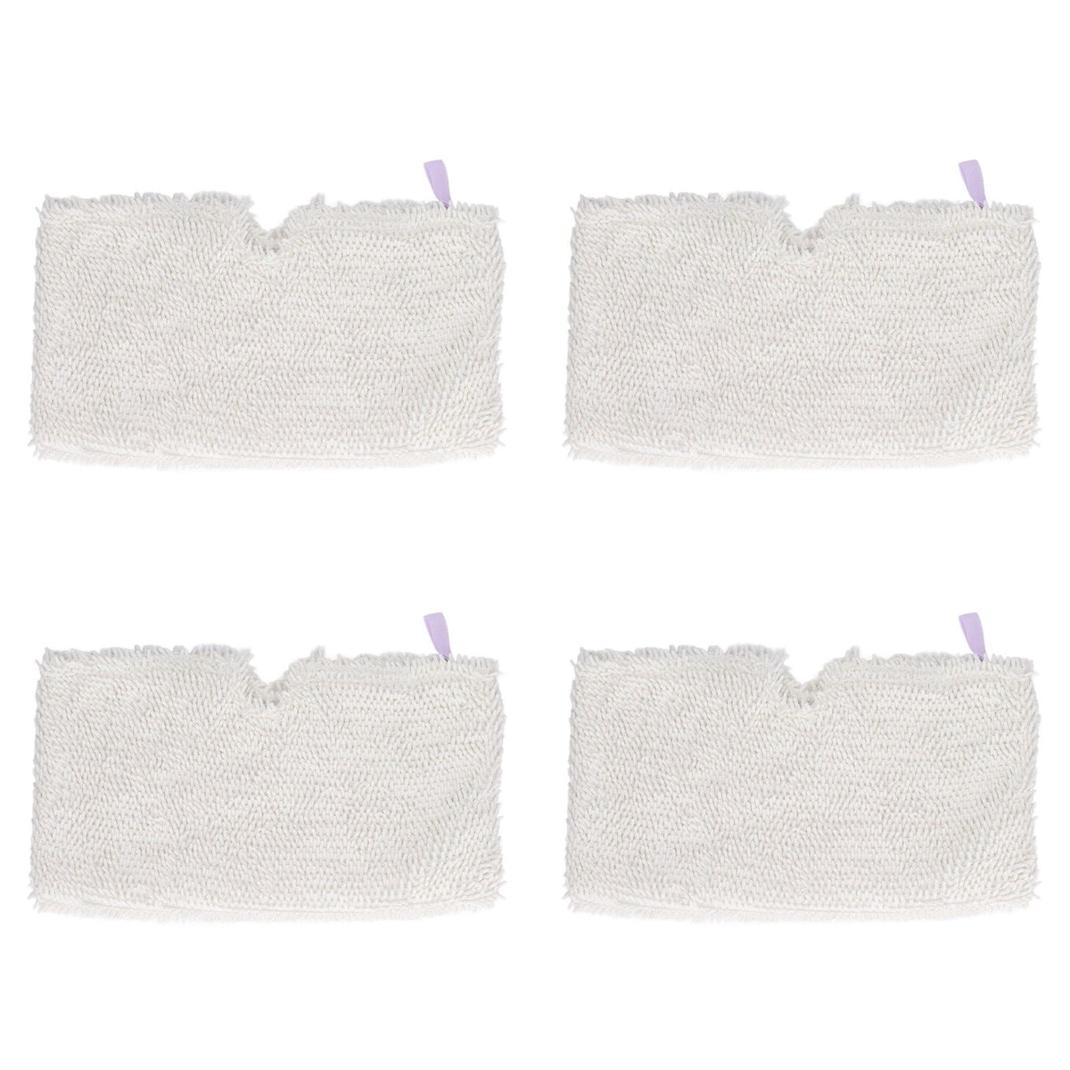 4Pcs Microfiber Mop Pads Replacement Steaming Mop Pads for Shark S3901 S3500 S3501