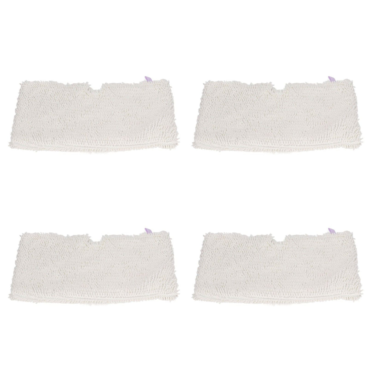 4Pcs Microfiber Mop Pads Replacement Steaming Mop Pads for Shark S3901 S3500 S3501