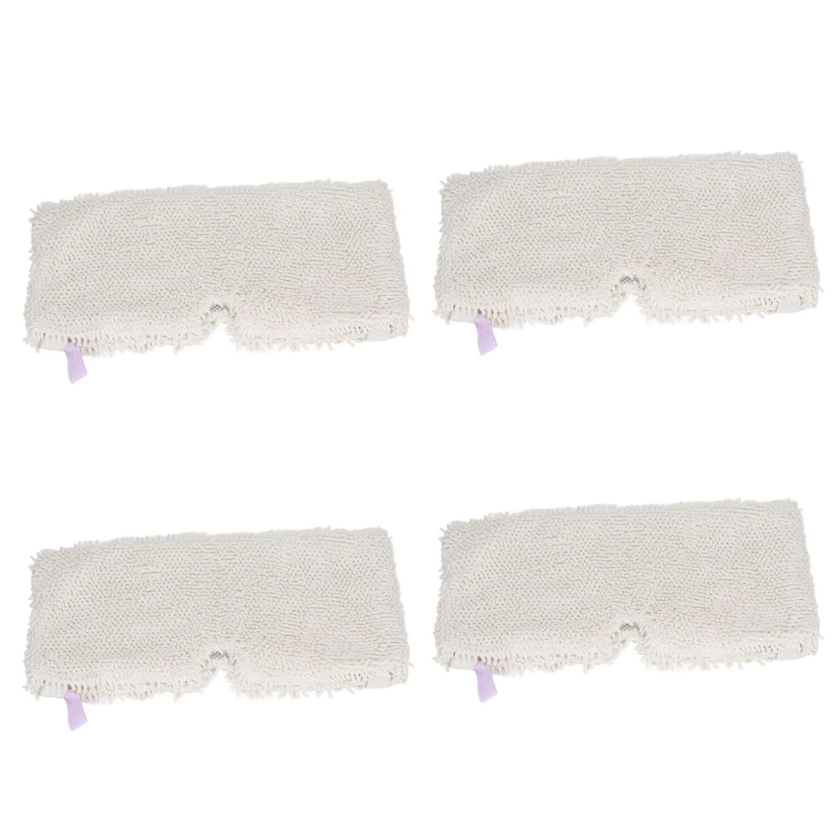 4Pcs Microfiber Mop Pads Replacement Steaming Mop Pads for Shark S3901 S3500 S3501