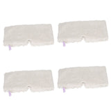 4Pcs Microfiber Mop Pads Replacement Steaming Mop Pads for Shark S3901 S3500 S3501