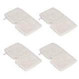 4Pcs Microfiber Mop Pads Replacement Steaming Mop Pads for Shark S3901 S3500 S3501 - Low Angle