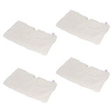 4Pcs Microfiber Mop Pads Replacement Steaming Mop Pads for Shark S3901 S3500 S3501